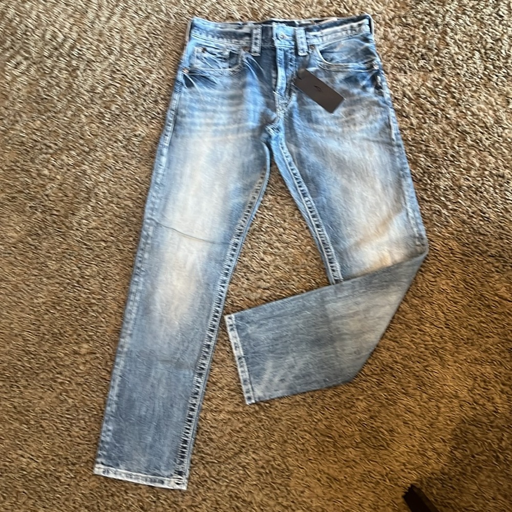 NWT Silver Men’s Classic Denim!